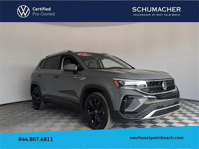 used 2022 Volkswagen Taos car, priced at $17,991