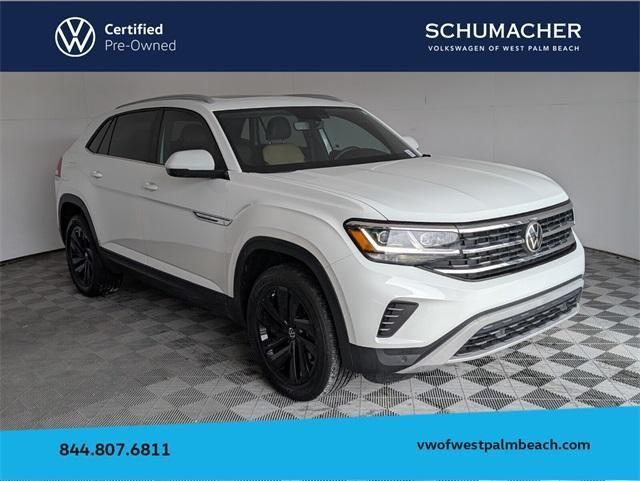 used 2022 Volkswagen Atlas Cross Sport car, priced at $26,249