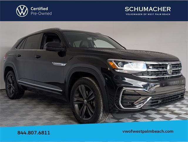used 2021 Volkswagen Atlas Cross Sport car, priced at $23,897