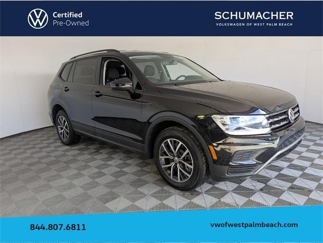 used 2021 Volkswagen Tiguan car, priced at $16,246