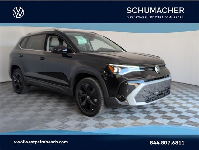 new 2025 Volkswagen Taos car, priced at $30,853