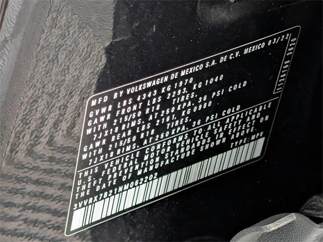 used 2022 Volkswagen Taos car