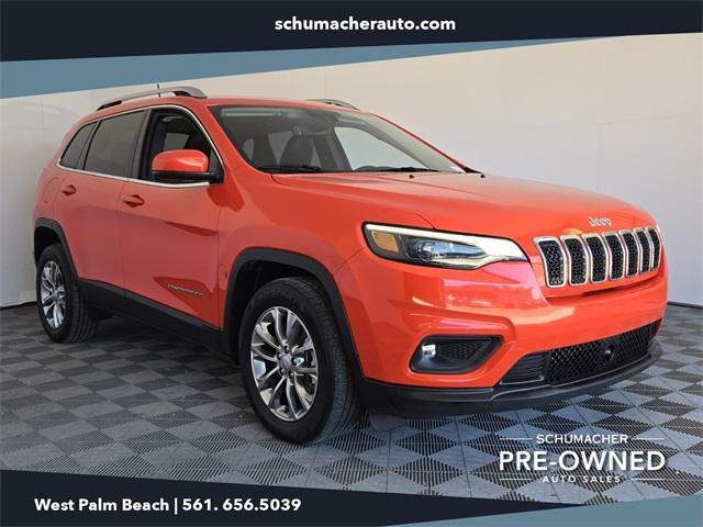 used 2021 Jeep Cherokee car, priced at $17,777