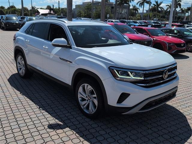used 2020 Volkswagen Atlas Cross Sport car, priced at $26,393