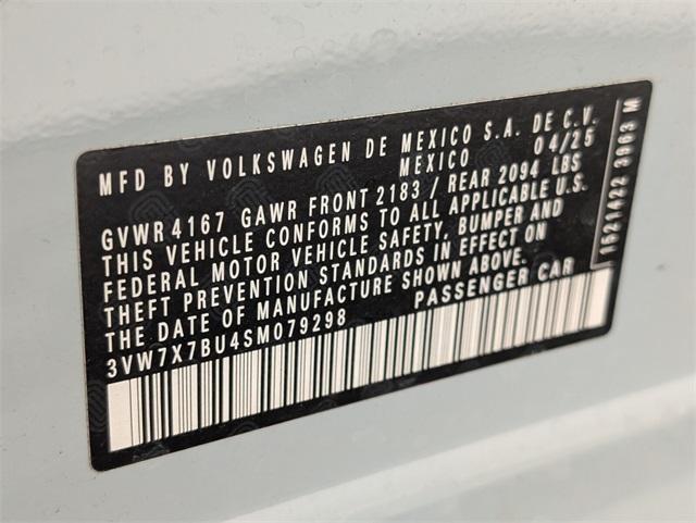 new 2025 Volkswagen Jetta car, priced at $27,589