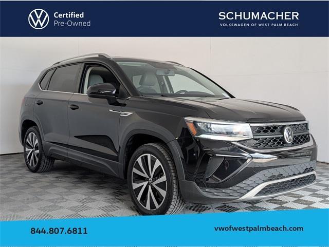 used 2022 Volkswagen Taos car, priced at $19,991