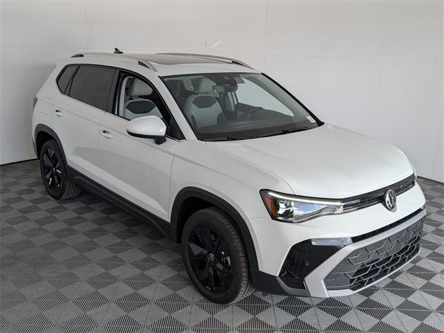 new 2025 Volkswagen Taos car, priced at $30,958