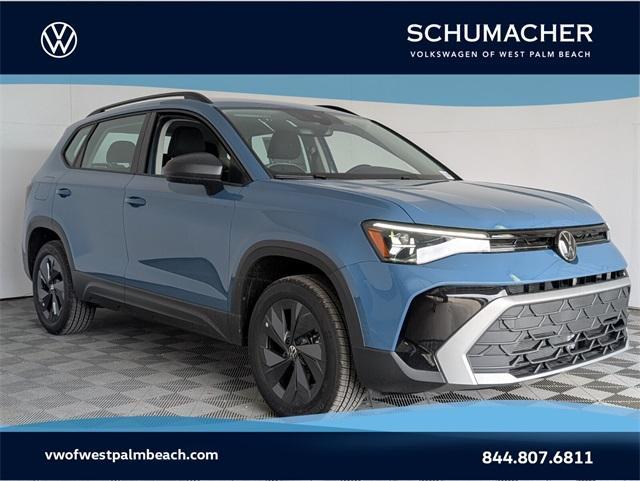 new 2025 Volkswagen Taos car, priced at $26,159