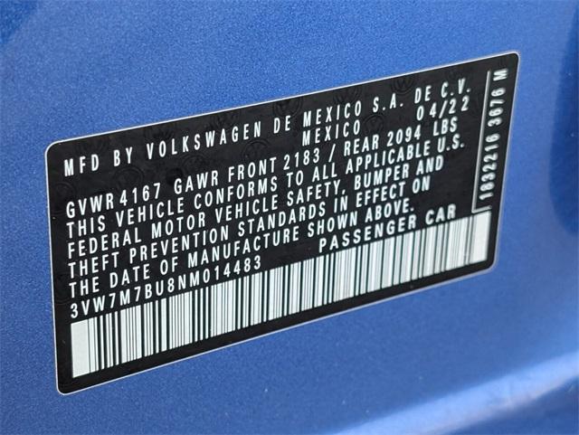 used 2022 Volkswagen Jetta car