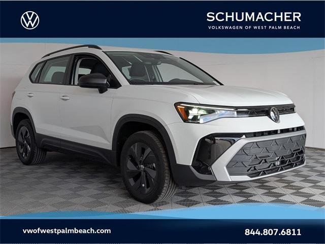 new 2025 Volkswagen Taos car, priced at $26,191
