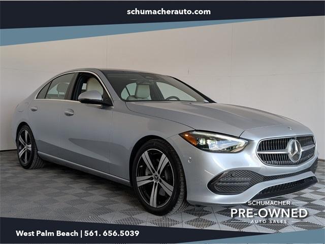 used 2022 Mercedes-Benz C-Class car, priced at $36,888