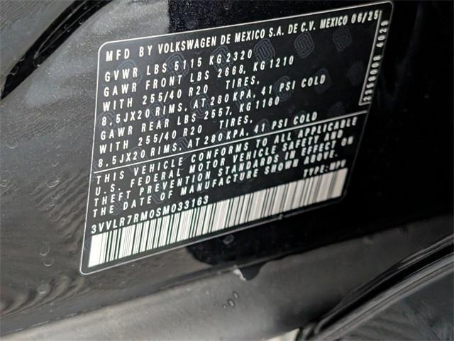 new 2025 Volkswagen Tiguan car, priced at $40,105