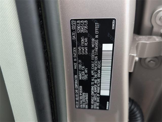 used 2023 Volvo XC60 car, priced at $34,979
