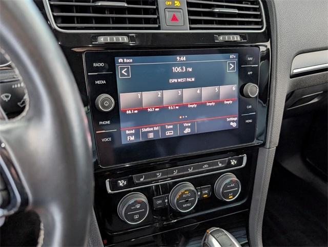 used 2019 Volkswagen Golf R car, priced at $27,991
