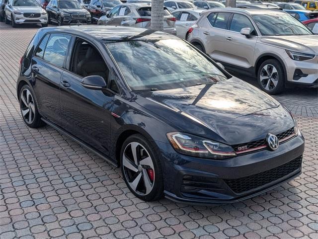 used 2019 Volkswagen Golf GTI car, priced at $22,294
