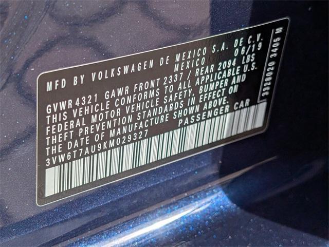 used 2019 Volkswagen Golf GTI car, priced at $22,294