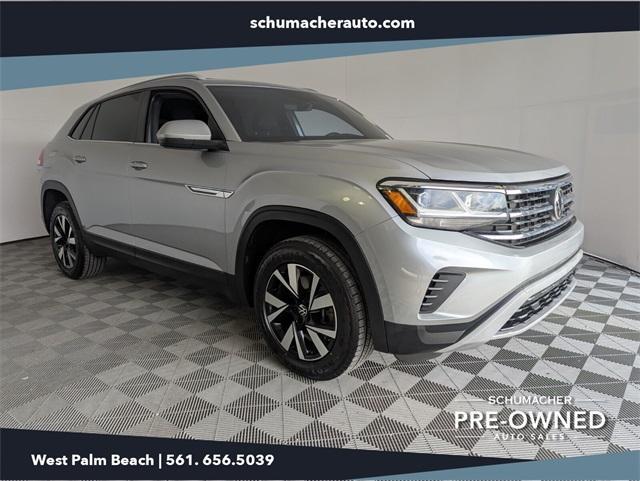 used 2020 Volkswagen Atlas Cross Sport car, priced at $23,888