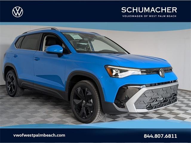 new 2025 Volkswagen Taos car, priced at $31,395