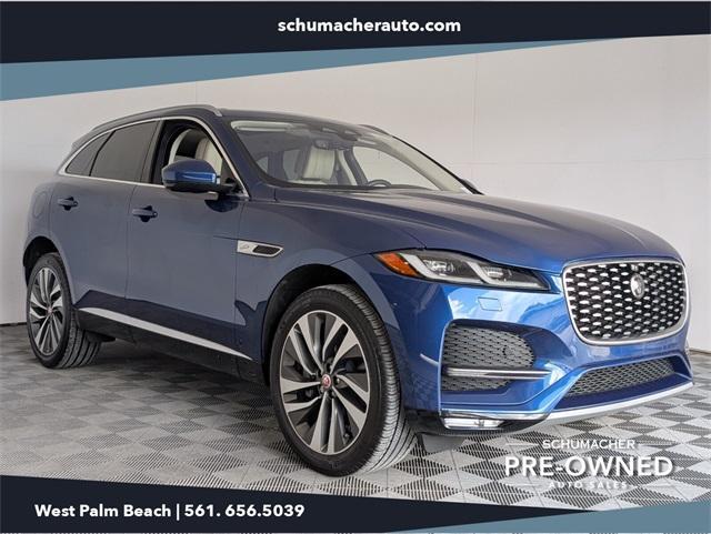 used 2021 Jaguar F-PACE car, priced at $38,777