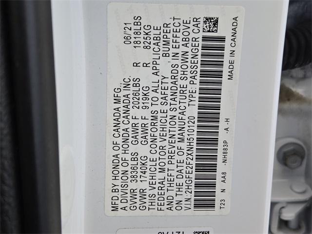 used 2022 Honda Civic car, priced at $22,770