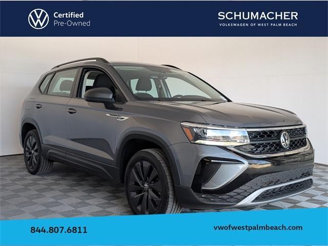 used 2023 Volkswagen Taos car, priced at $20,469