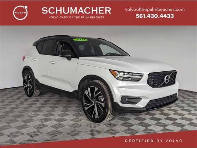 used 2021 Volvo XC40 car, priced at $31,771