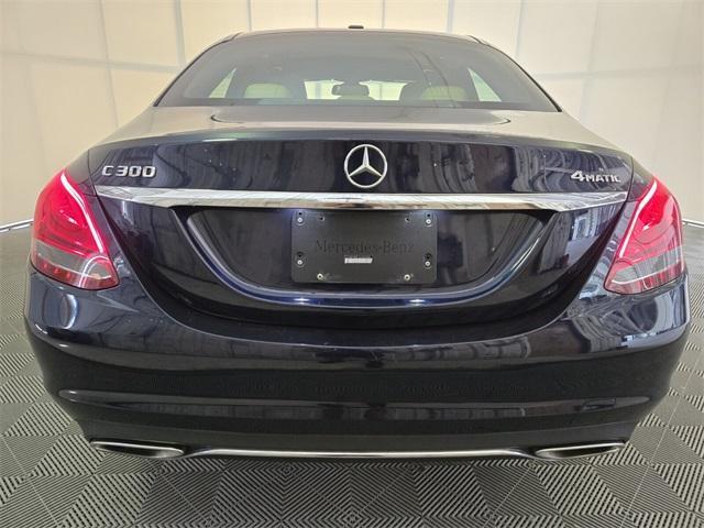 used 2018 Mercedes-Benz C-Class car, priced at $19,495