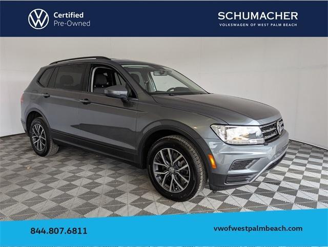 used 2021 Volkswagen Tiguan car, priced at $18,285