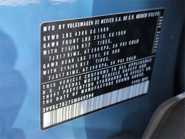 used 2025 Volkswagen Taos car
