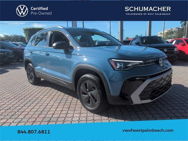 used 2025 Volkswagen Taos car