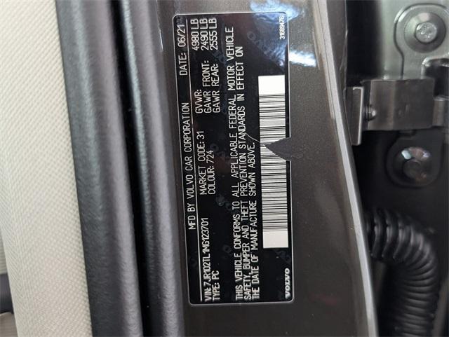 used 2021 Volvo S60 car, priced at $26,971