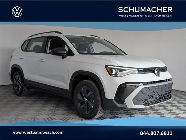 new 2025 Volkswagen Taos car, priced at $26,153