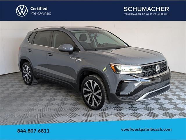 used 2022 Volkswagen Taos car, priced at $19,496
