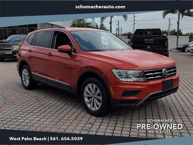 used 2018 Volkswagen Tiguan car, priced at $15,888