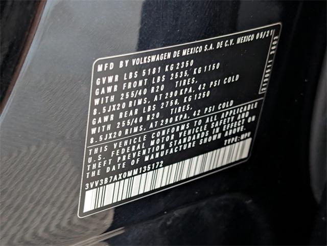used 2021 Volkswagen Tiguan car, priced at $18,991
