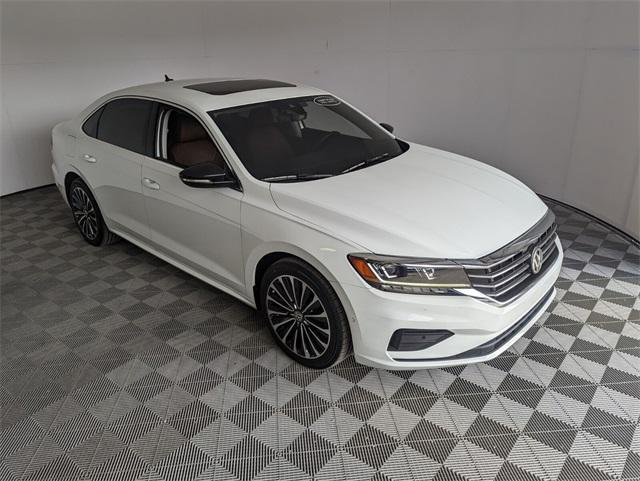 used 2022 Volkswagen Passat car, priced at $18,799