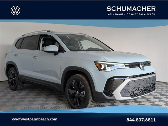 new 2025 Volkswagen Taos car, priced at $31,100