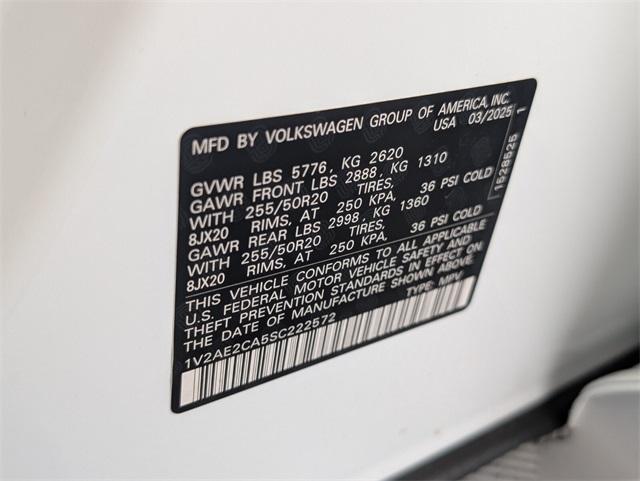 used 2025 Volkswagen Atlas Cross Sport car, priced at $42,777