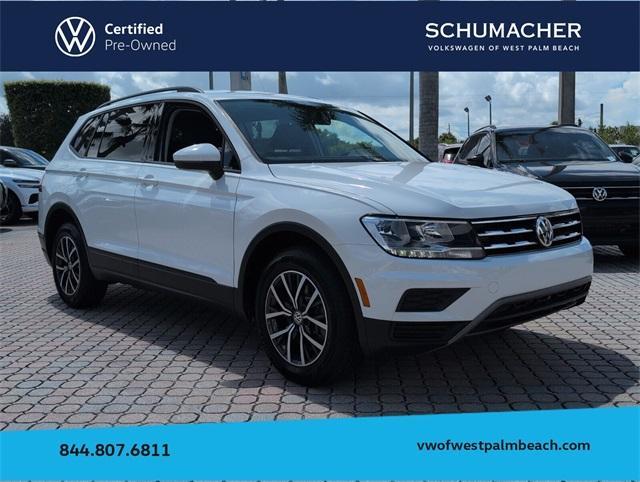 used 2021 Volkswagen Tiguan car, priced at $18,069