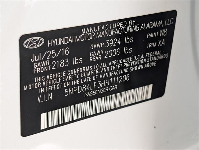 used 2017 Hyundai Elantra car, priced at $12,777