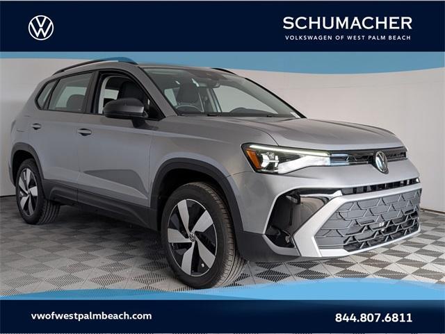 new 2025 Volkswagen Taos car, priced at $27,873