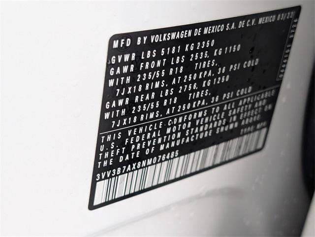 used 2022 Volkswagen Tiguan car
