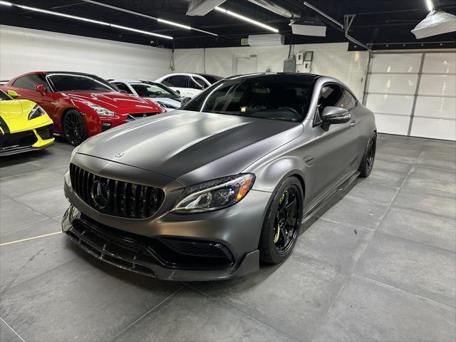 used 2017 Mercedes-Benz AMG C 63 car, priced at $46,988