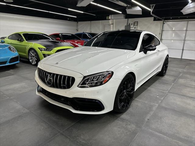 used 2021 Mercedes-Benz AMG C 63 car, priced at $54,988