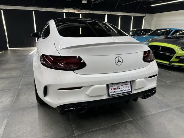 used 2021 Mercedes-Benz AMG C 63 car, priced at $54,988