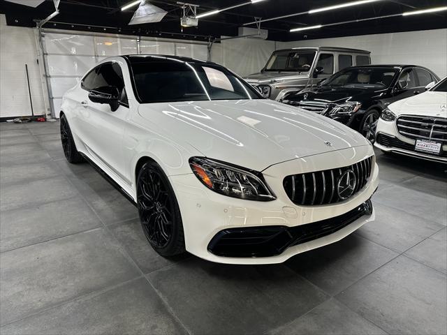 used 2021 Mercedes-Benz AMG C 63 car, priced at $54,988