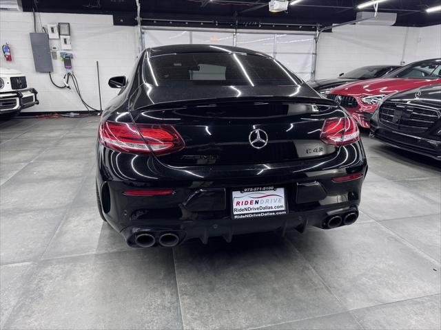used 2020 Mercedes-Benz AMG C 43 car, priced at $38,988