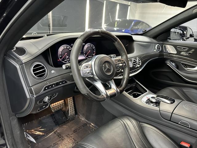 used 2019 Mercedes-Benz AMG S 63 car, priced at $74,488