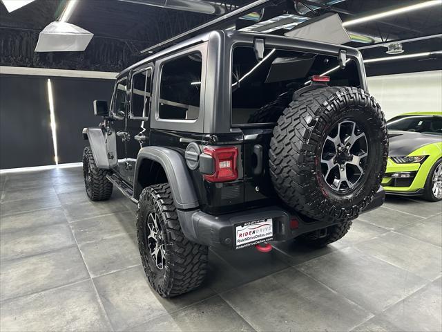 used 2018 Jeep Wrangler Unlimited car, priced at $30,488