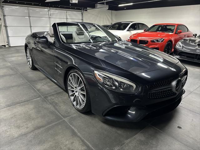 used 2017 Mercedes-Benz SL 550 car, priced at $40,988